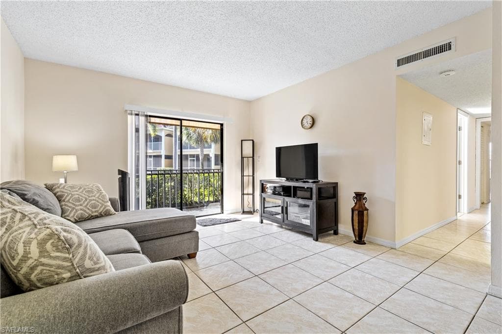 Corner view of Living Room and Lanai Entry
