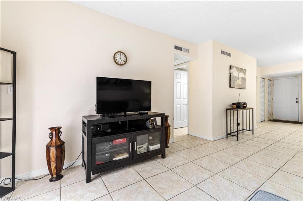 Reverse view from of living room