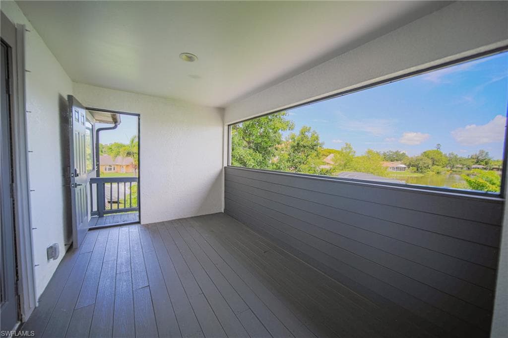 Separate entrance for a second floor