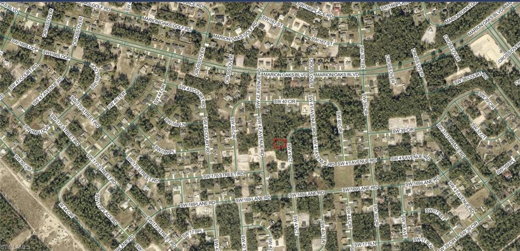 Aerial Map. Depicting the geographic location of the property within its surrounding area