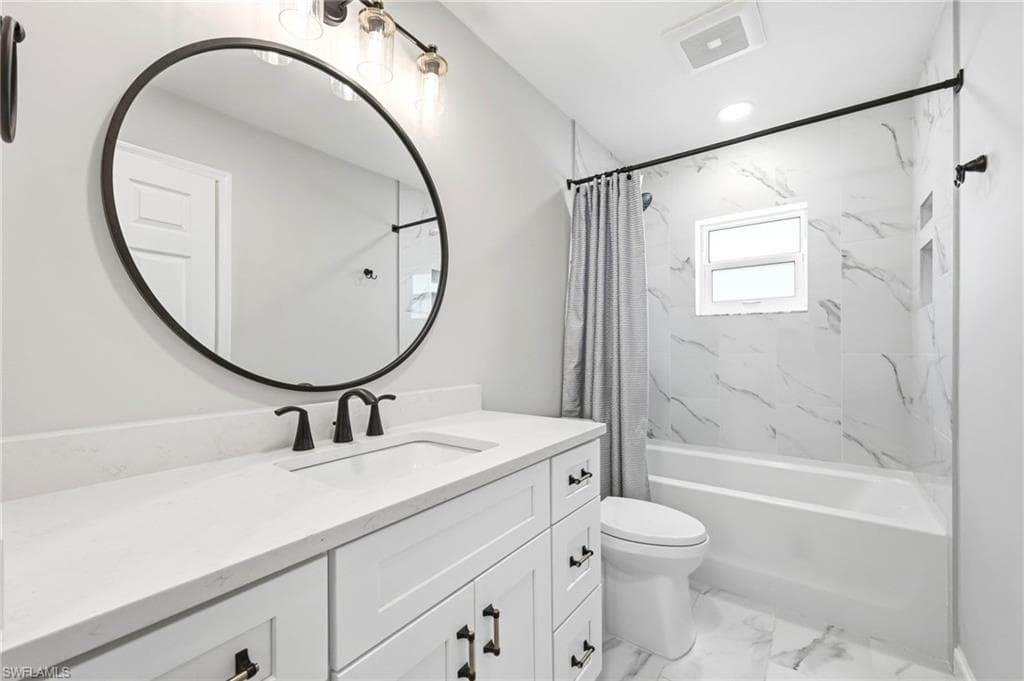 Updated bathroom