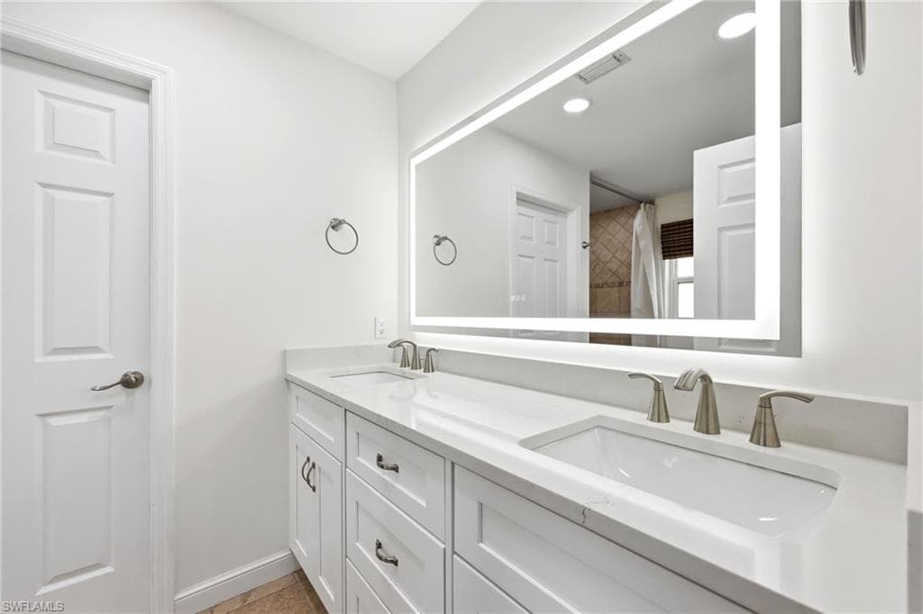 Updated Primary bathroom