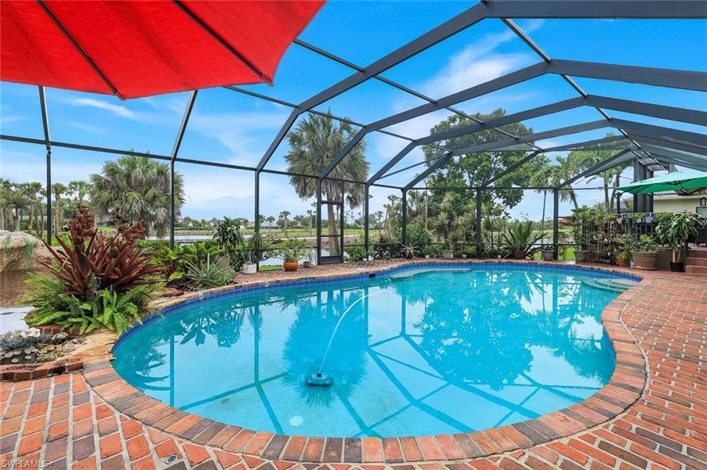 39'x18 Pool with Rock Waterfall (not shown)
