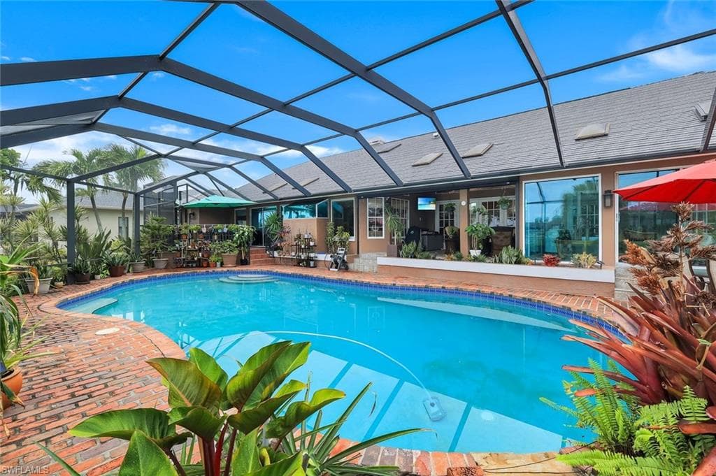 Tropical Setting and Landscaping, Fruit Trees in the Yard and Pineapple Plants!