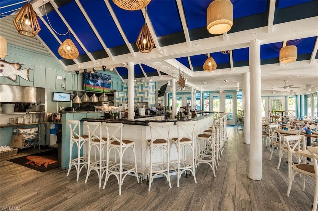 Hog Fish Harrys onsite Restaurant