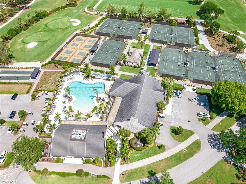 The heart of the Fiddlesticks lifestyle—offering championship golf, resort-style swimming, tennis, pickleball, fitness amenities, and an active social calendar.