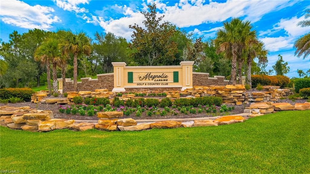 Main Gated Entrance Sign