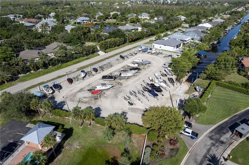 Boat launch and parking