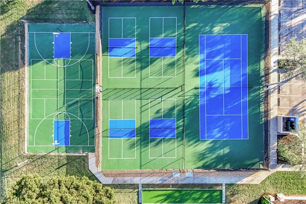 SPORTS COURT/TENNIS AND PICKLEBALL COURTS
