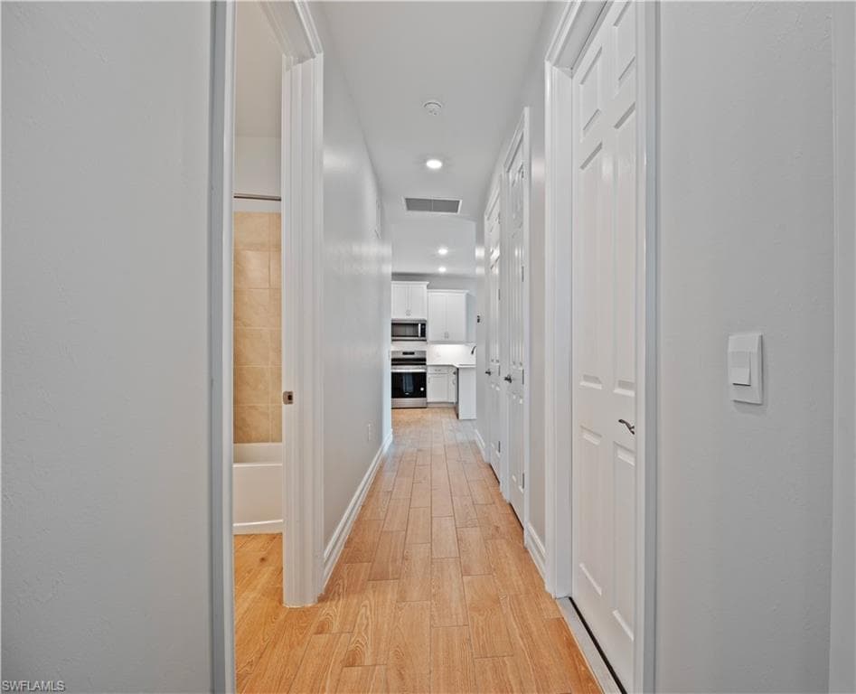 Hallway looking from Guest Bedroom
