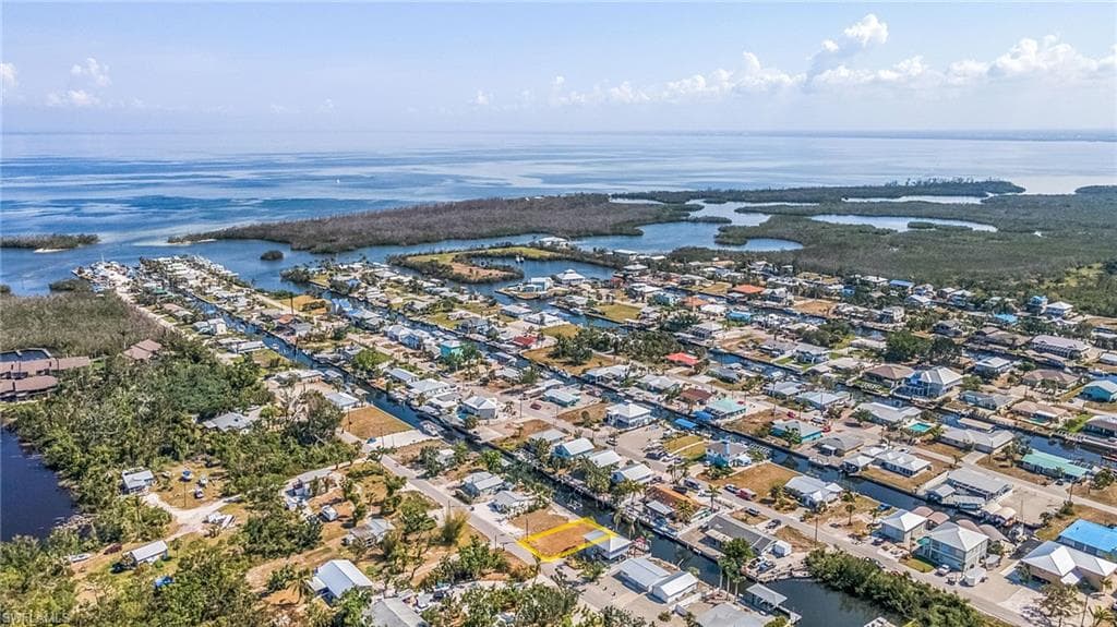Looking toward Charlotte Harbor and Shell Cut