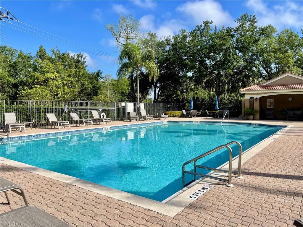 Pool 3 is steps from the home