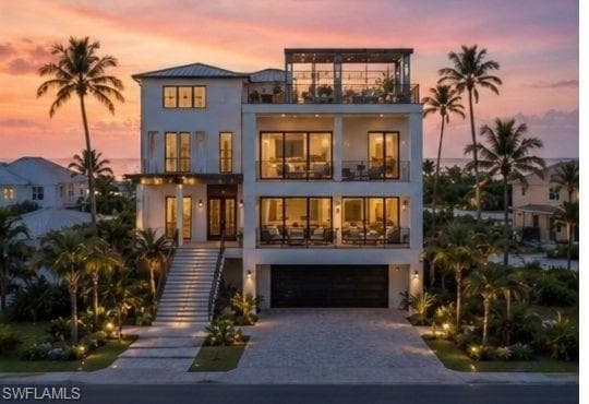 Virtual rendering showcasing potential luxury Gulf-front homes and development opportunities.