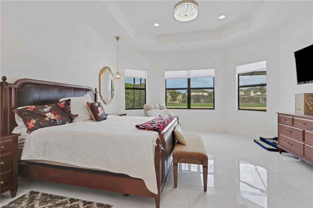 Spacious first floor master ensuite with two large walk in closets and spacious master bath