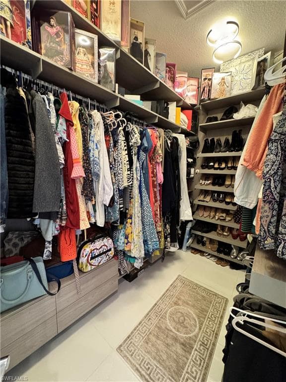 Two custom built closets in the master suite. Giving you ample storage space!