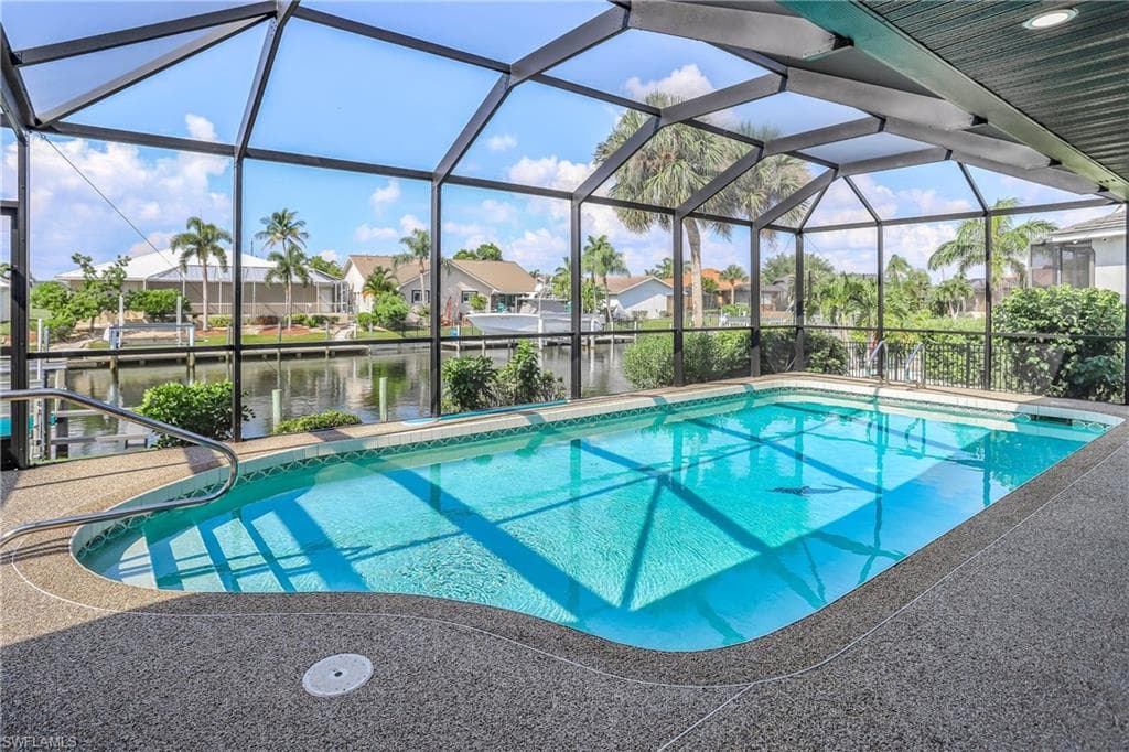 Another view of the private pool