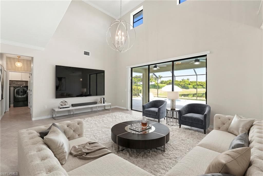Photo includes virtual staging to showcase the possibility of the home.