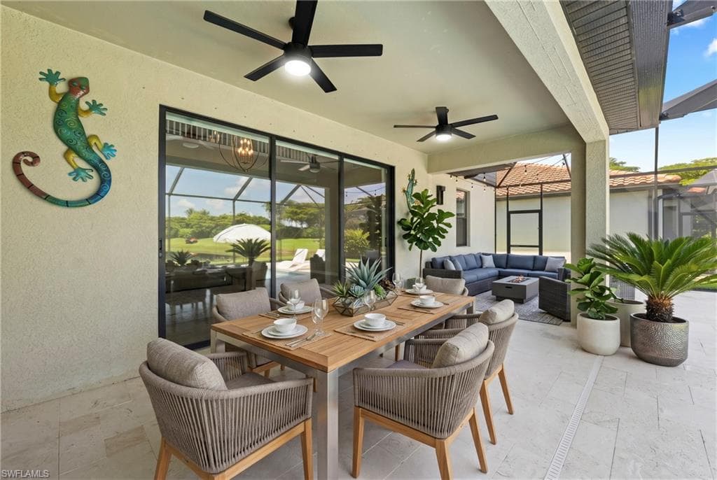 Photo includes virtual staging to showcase the possibility of the home.