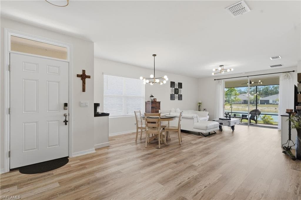Spacious open concept living with amazing views!