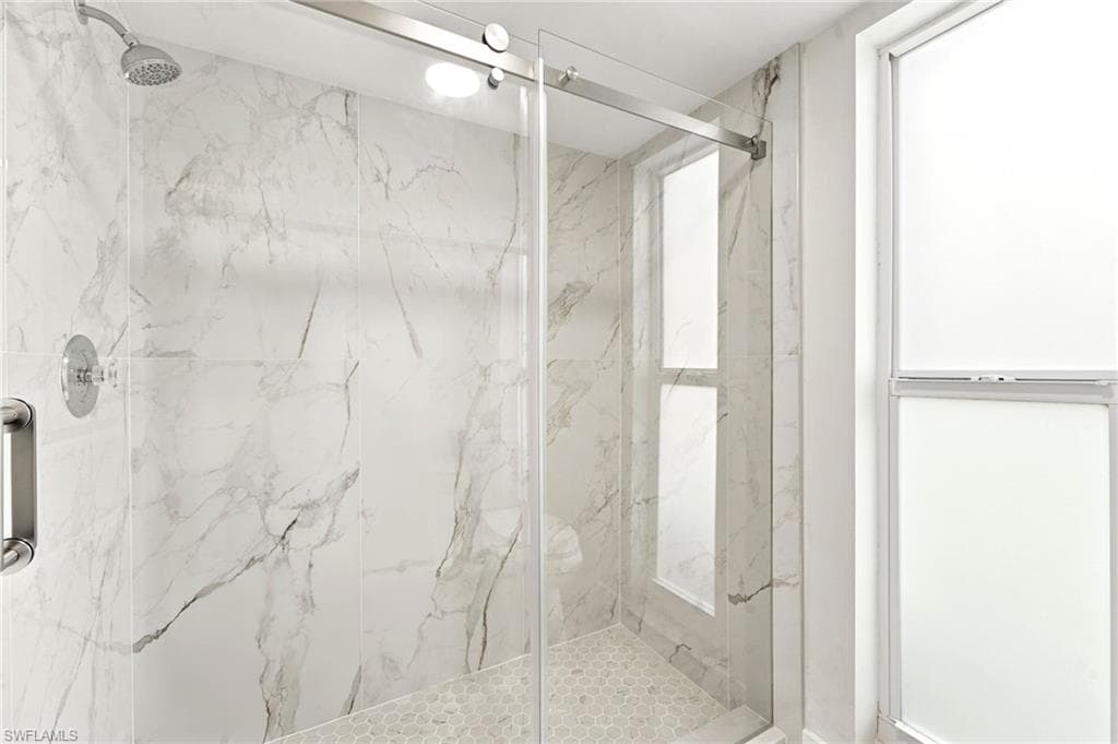 Primary bathroom shower