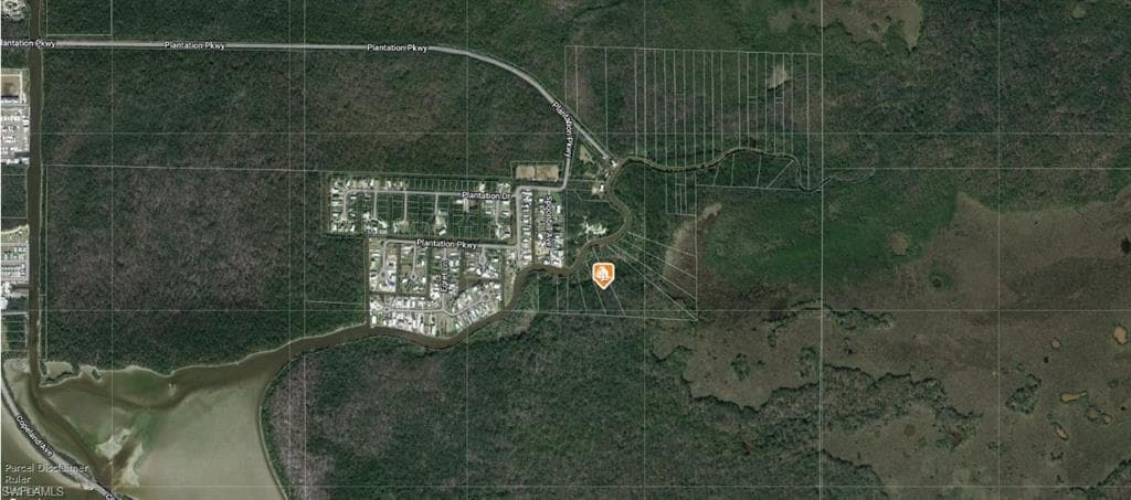 Aerial Survey. Illustrating the property's geographical position and surrounding land use patterns