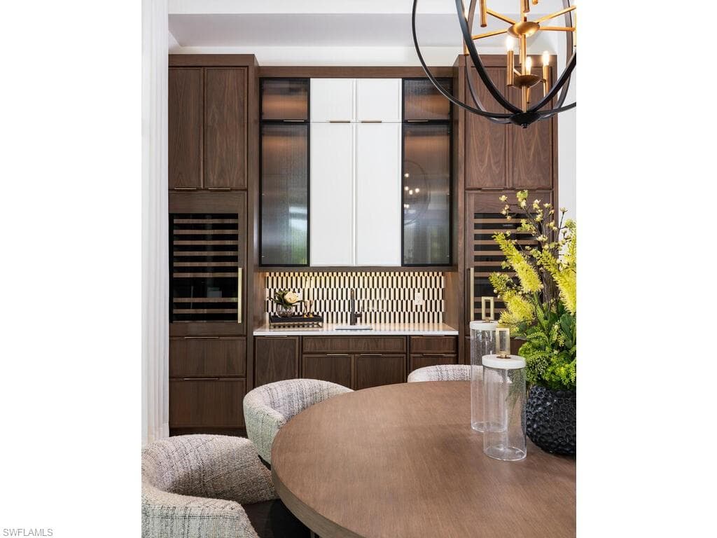 Dining Room Wet Bar