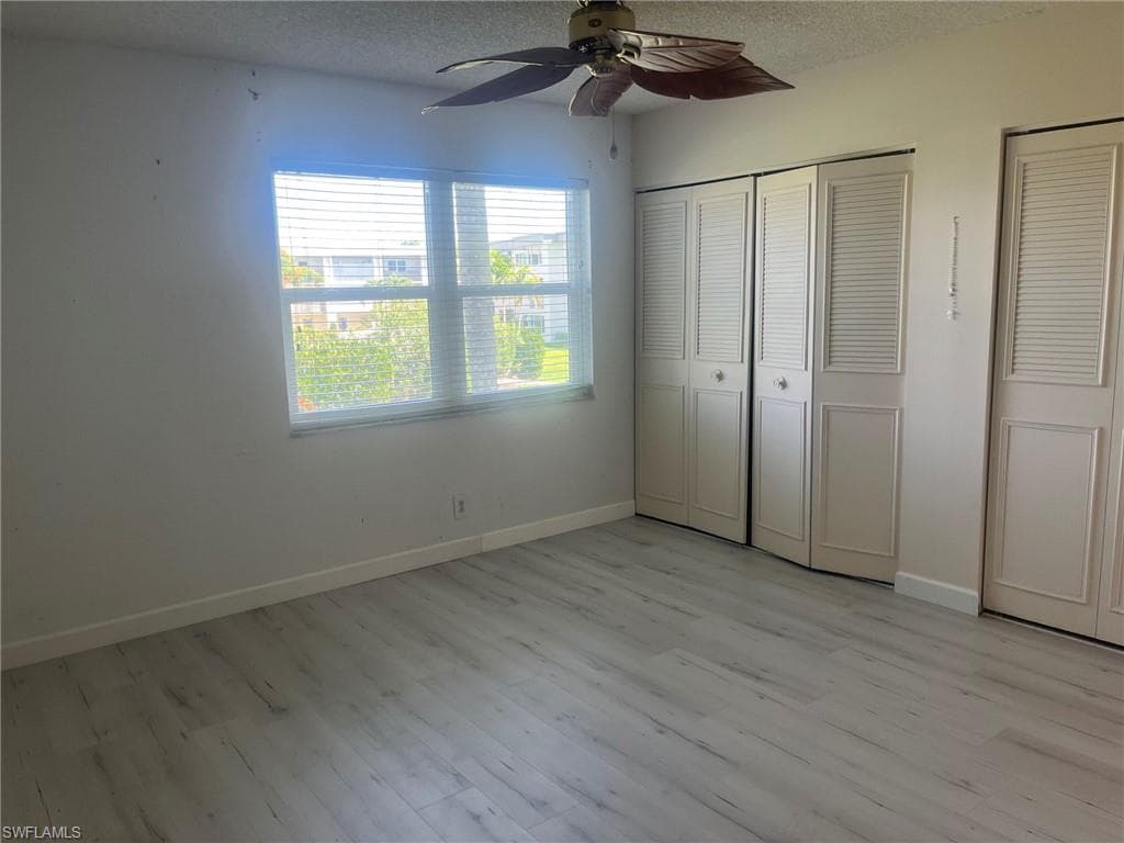 Primary Bedroom with Double Closets