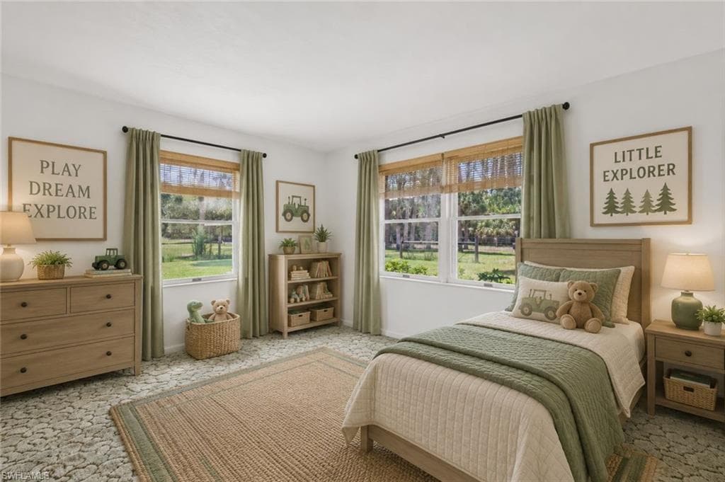 Virtually Staged Bedroom 2