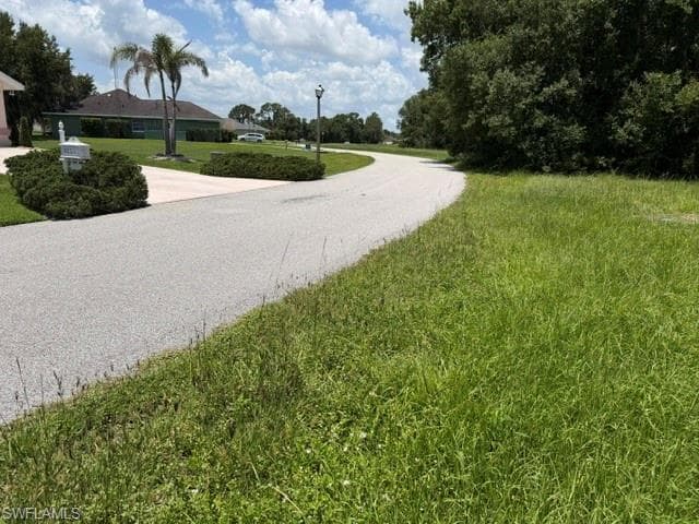view to right from lot