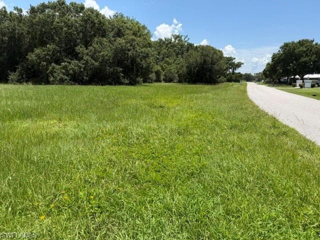 view to left from lot