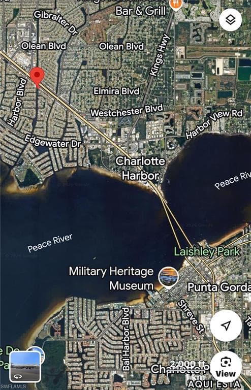 Location of Docks