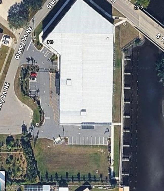 Aerial of 18 Boat Docks