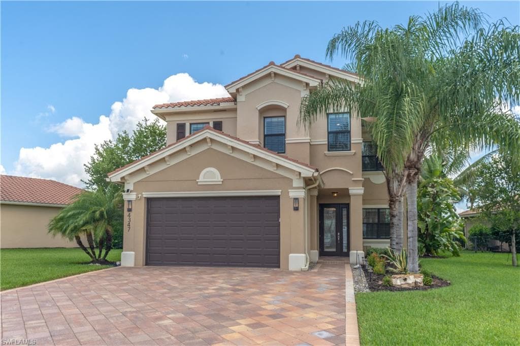 Perfect two-story home with incredible upgrades, large yard and long lake view