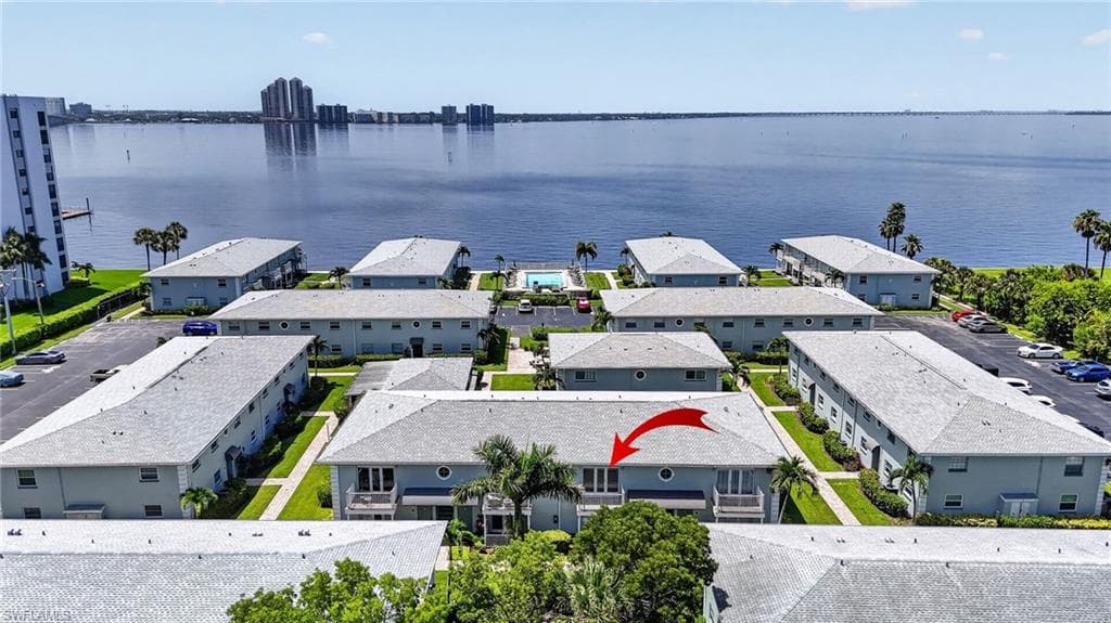 View of the Building and condo location