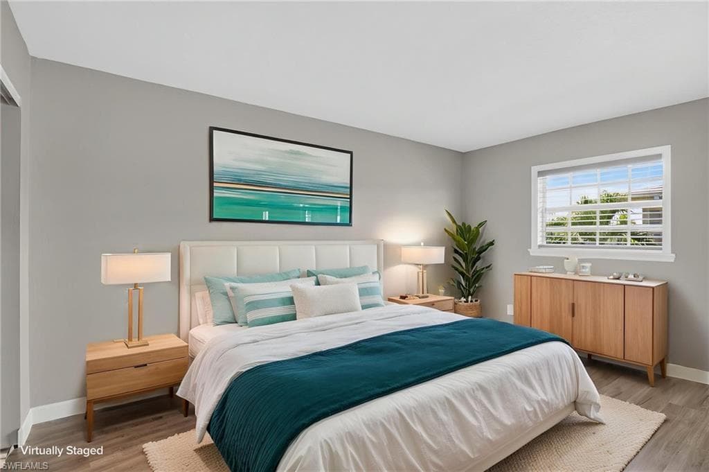 Virtually Staged - primary bedroom