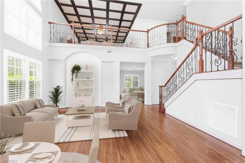 Virtually Staged Front Living Area Option 2