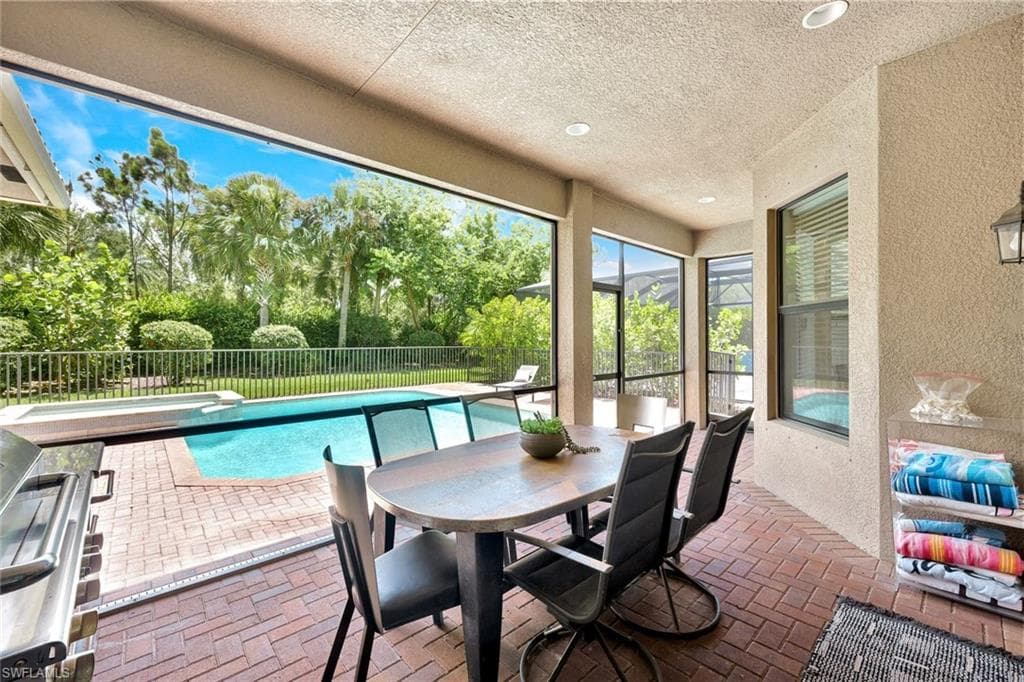 Dedicated Screened in Under Roof Outdoor area