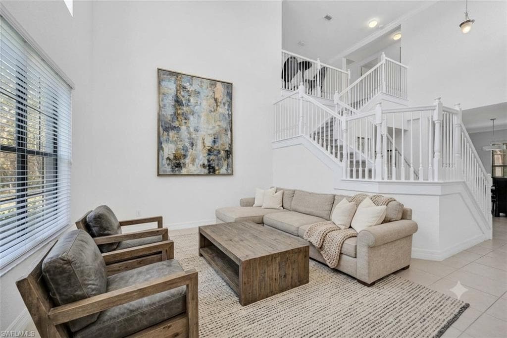 Virtually Staged with new furniture and artwork