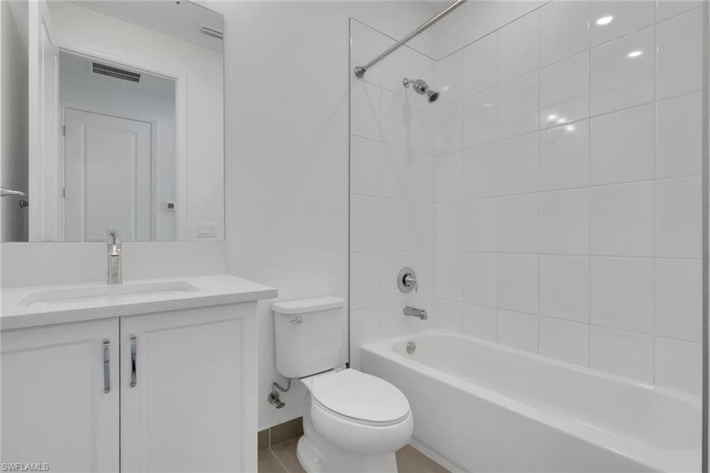 Bath for second bedroom.