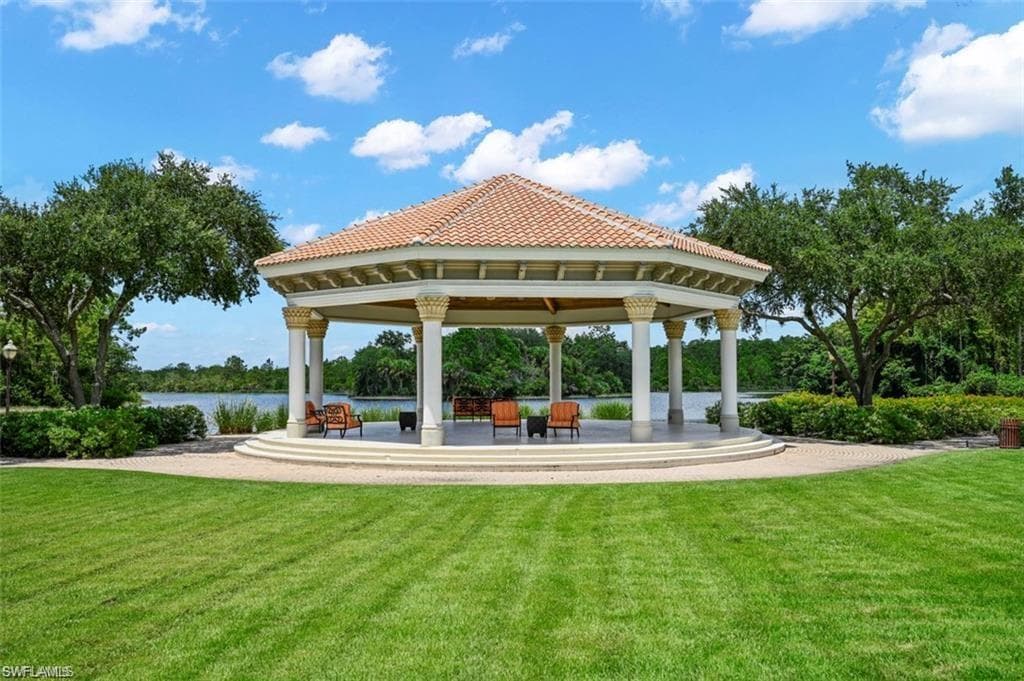 Gazebo at The Commons Club