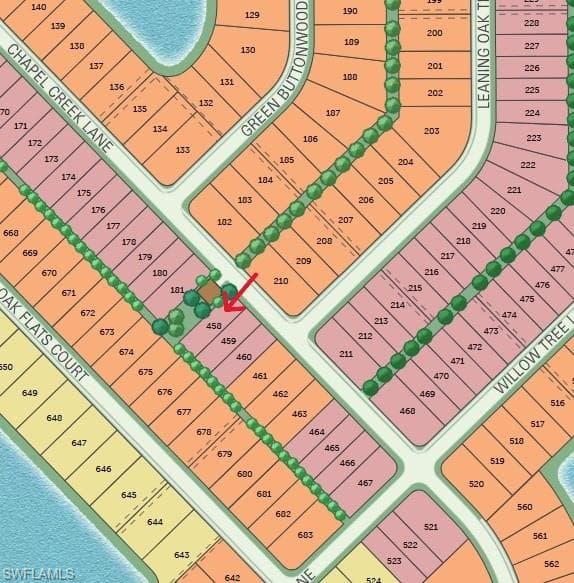 Lot 458 Map