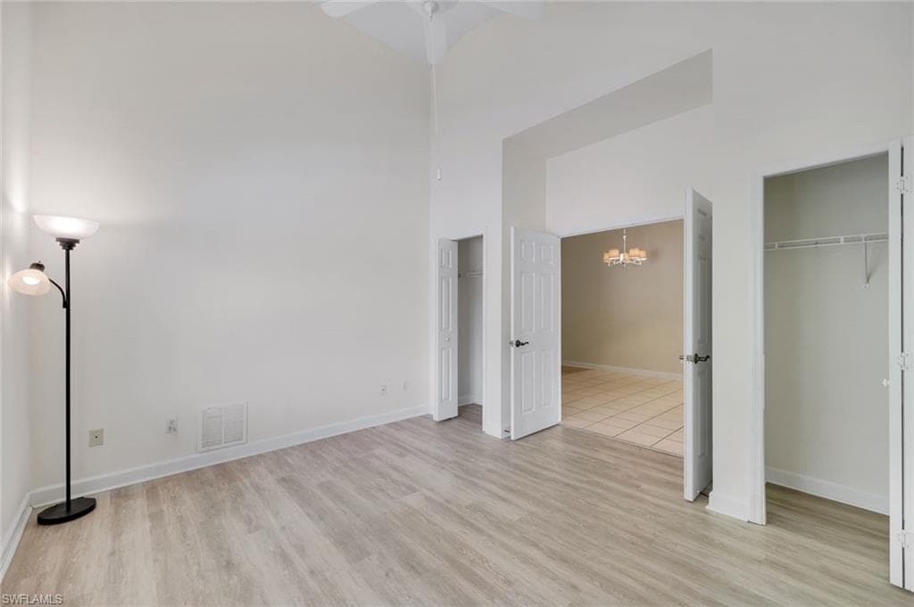 MIDDLE BEDROOM, BR #2, WITH TWO CLOSETS