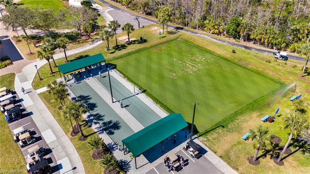Bocce ball and lawn bowling