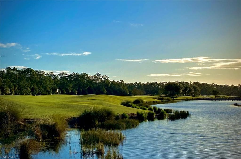 View of 14 green