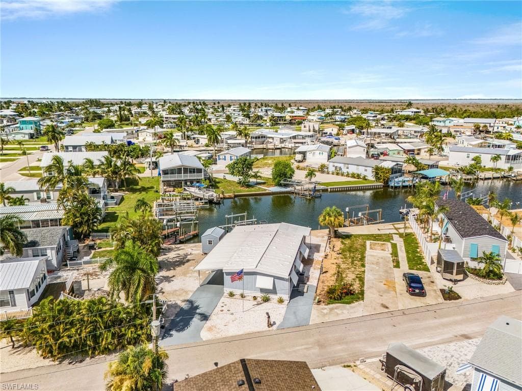 Waterfront property with canal access