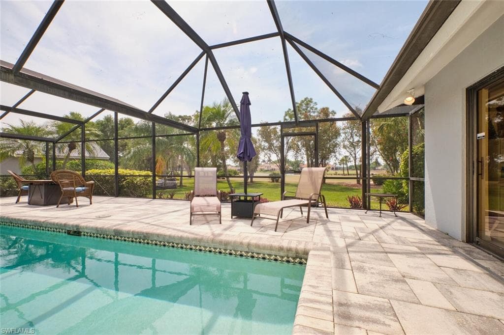 Spend the afternoon lounging by this welcoming pool.