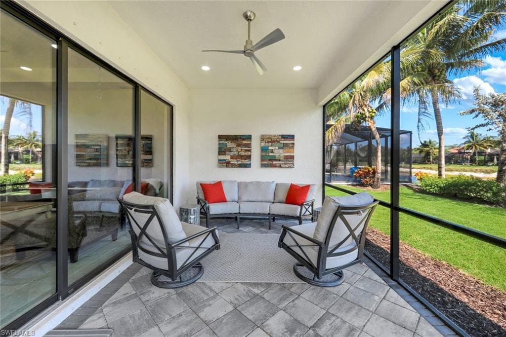 screened lanai