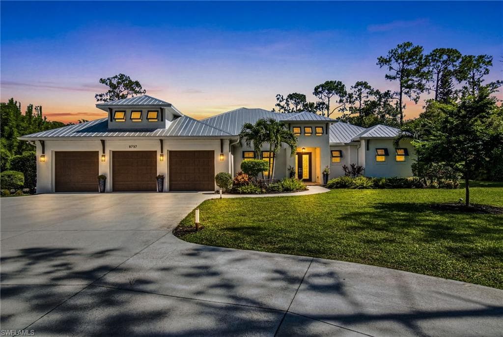 The New American dream is elevated with this GulfStream 2022 exceptional luxury residence enhanced with four custom build outs and a horse arena.