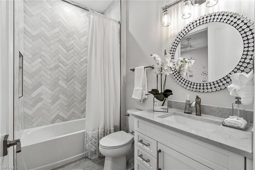 Full custom guest bathroom 1
