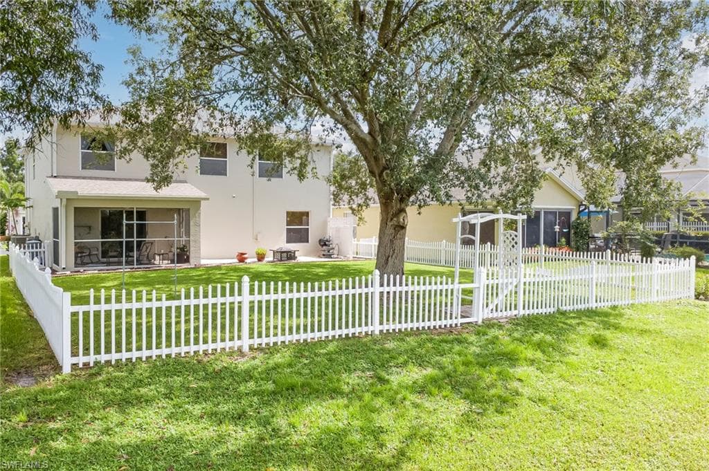 Large, private backyard!